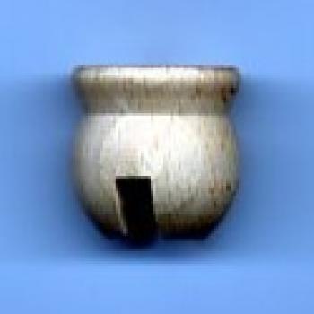 Kerzentülle, Kugel 14mm, 4mm Nut