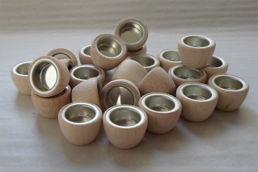 Kerzentülle, oval, 20 mm