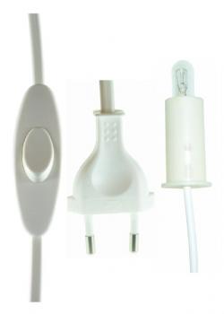 Zuleitung mit Schalter und Fassung E10