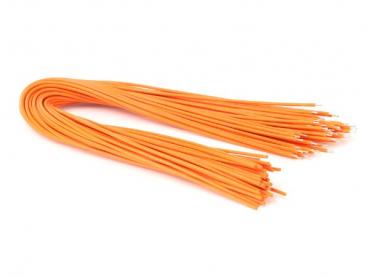 Schaltlitze orange, 27cm, 0.2mm2