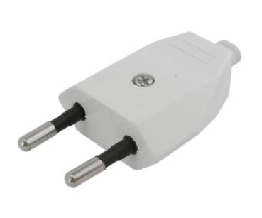 Eurostecker weiß