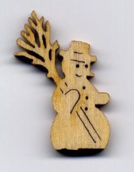 10er Set-Bastelmotive-Schneemann