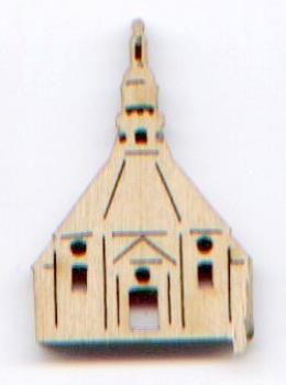 10er Set-Bastelmotiv-Seiffener Kirche
