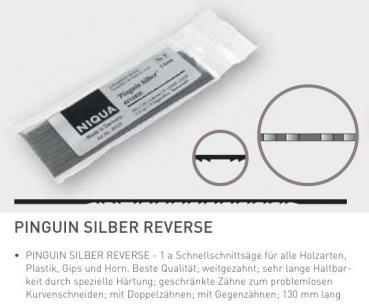 LS-Blätter "NIQUA Pinguin Silber Reverse"