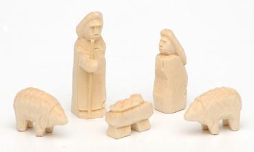 Krippe 5.5cm, 5-teilig