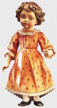 Holzpuppe Tina 10cm