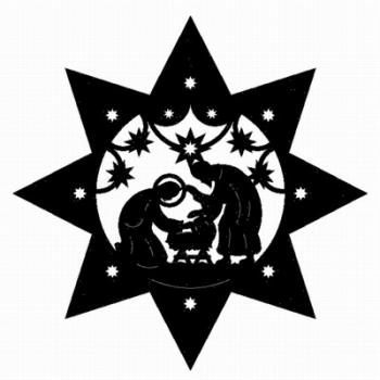 Achteckiger Stern-Geburt
