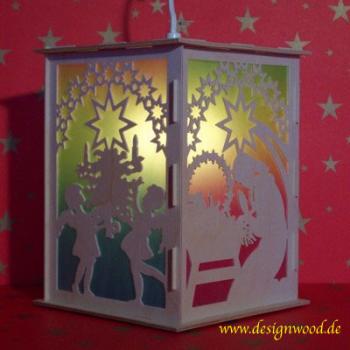 Bausatz-Laterne Engel