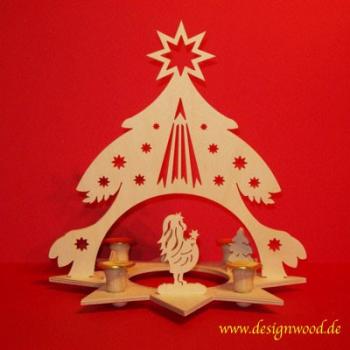 Adventskranz-Sterntaler 28x28cm