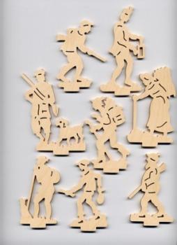 Fertig-Figurenset Erzgebirgsfiguren