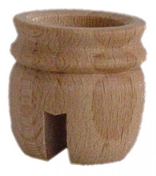Kerzentülle, Fass 14mm, 4mm Nut