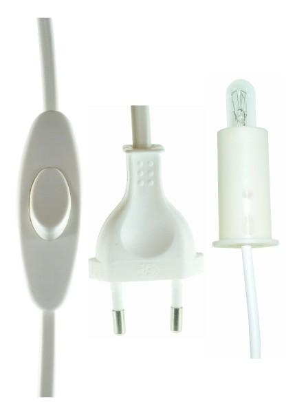 Zuleitung mit Schalter und Fassung E10