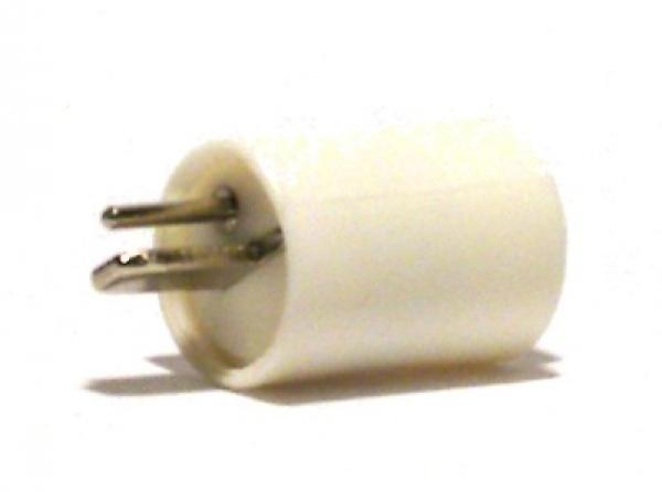 Lautsprecher-Stecker weiß