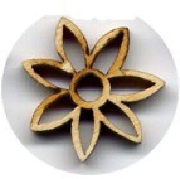10er Set-Bastelmotive-Blume