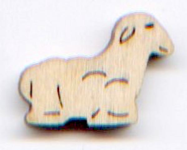 10er Set-Bastelmotiv-Schaf liegend