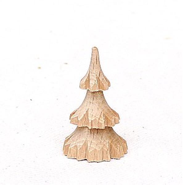 Holzbaum 4cm natur, gedrechselt