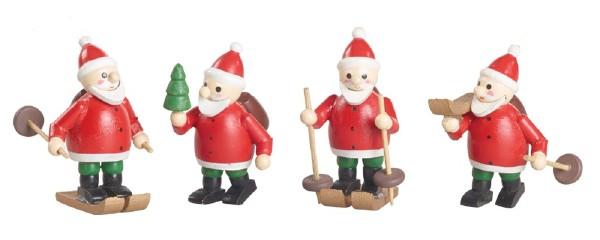 4er Set Weihnachtsmänner (S)