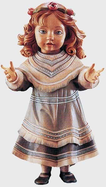 Holzpuppe Karin 10cm