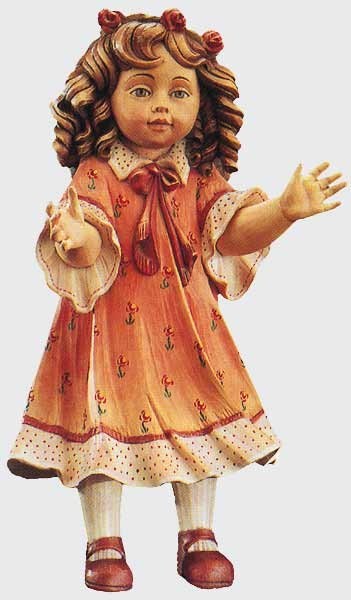 Holzpuppe Elena 10cm