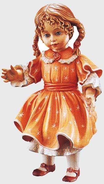 Holzpuppe Verena 10cm