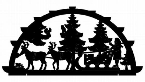 Bausatz-Nikolaus elektrisch 72 x 42 cm