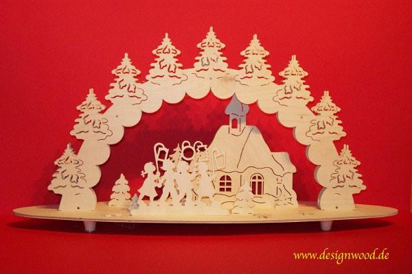 Bausatz-3D-Lampionumzug 74x39cm