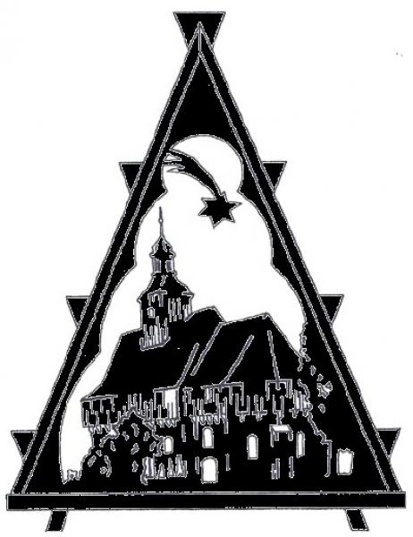Wehrkirche Lauterbach 40 x 52 cm