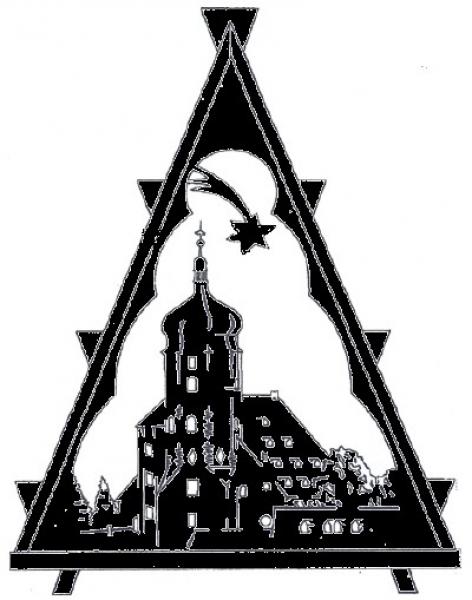 Kirche St.Marien Marienberg 40 x 52 cm