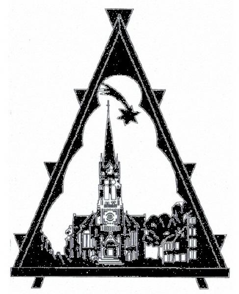 Kirche St.Nikolai Aue 40 x 52 cm