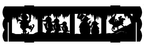 Bausatz LB-Sockel Schlittenfahrt