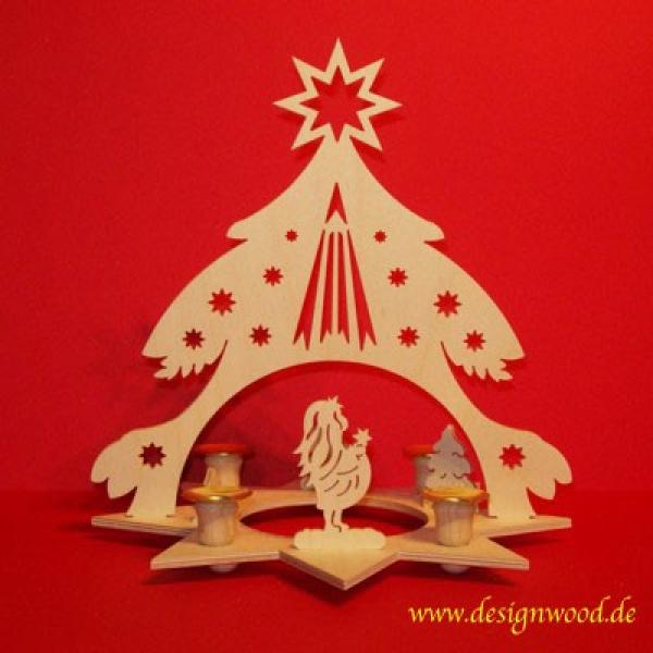 Adventskranz-Sterntaler 28x28cm