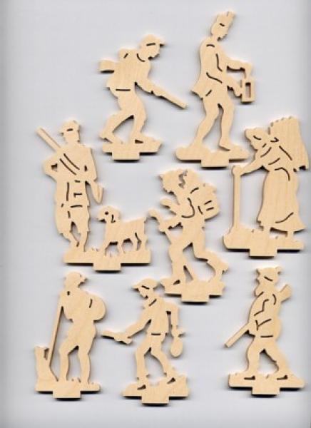 Fertig-Figurenset Erzgebirgsfiguren