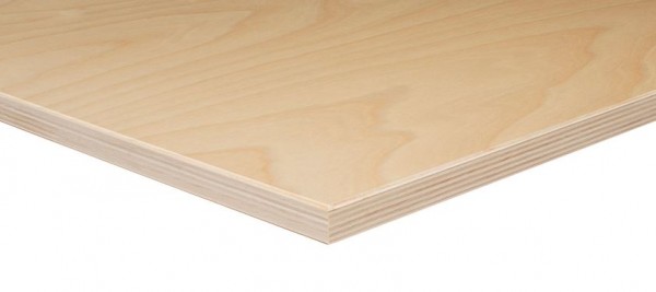 Birkensperrholz 12mm, lackiert, 40x75cm