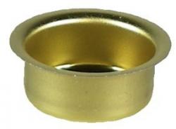 Metalleinsatz 40mm, tief-messingfarbig